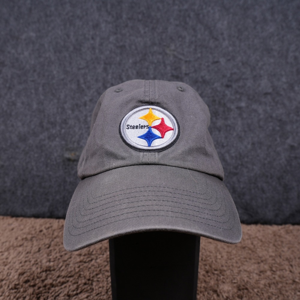 47 Brand Pittsburgh Steelers NFL Baseball Cap Youth Grey Excellent Adjustable
